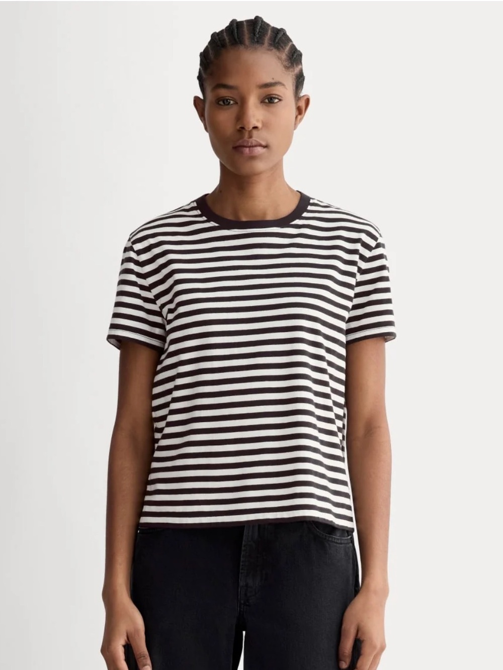 Everlane Women's Box-Cut T-Shirt in Essential Cotton, Size Extra Small